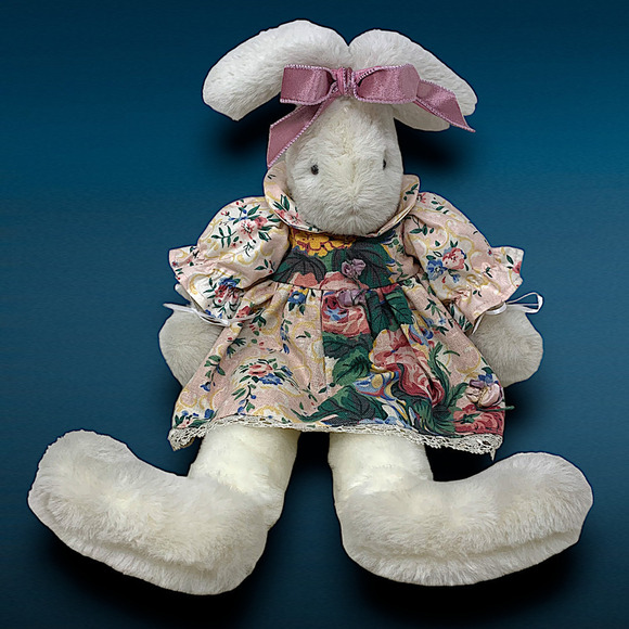 Vintage 1995 Bunnies by the Bay Plush Rabbit Krystal Suzanne Limited Edition 19" - Picture 1 of 8